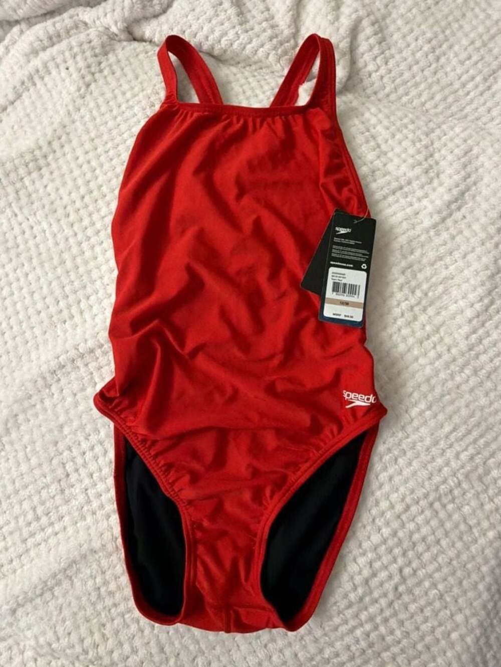 Speedo Pro LT One Piece Swimsuit Red Size 12/38